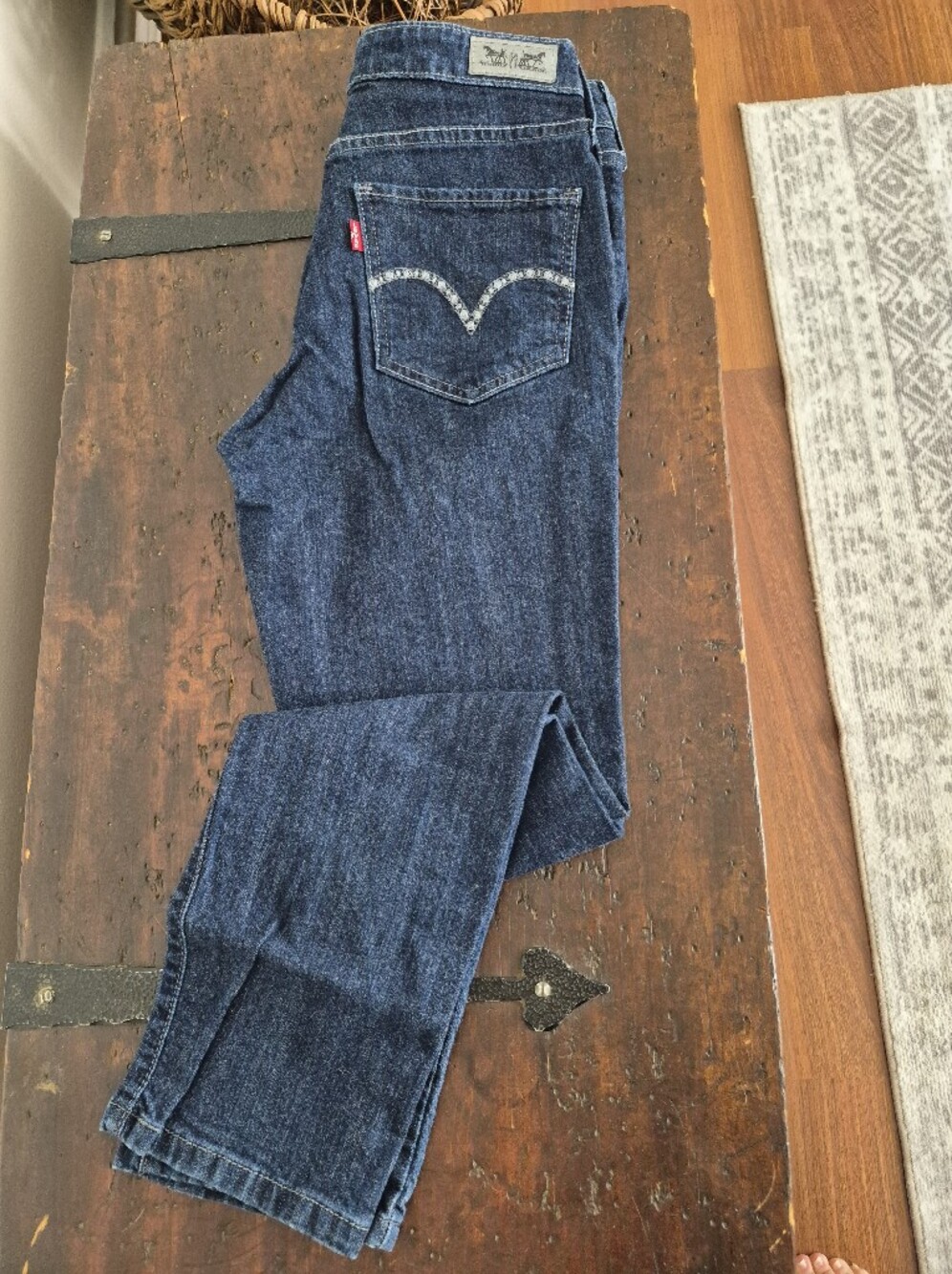 Levi's Dark Indigo Skinny Jeans